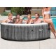 Надувной бассейн Intex Bubble Massage Deluxe 28442 (216x71)