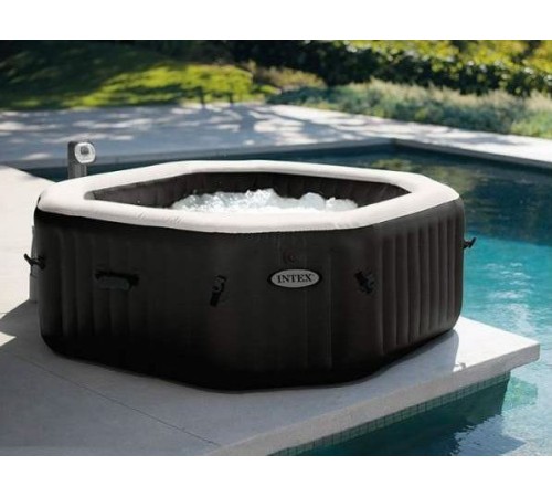 Надувной бассейн Intex Jet & Bubble Deluxe 28458 (201x71)