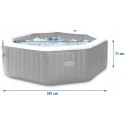 Надувной бассейн Intex Jet & Bubble Deluxe 28458 (201x71)