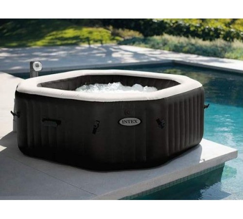Надувной бассейн Intex Jet & Bubble Deluxe 28462 (218x71)