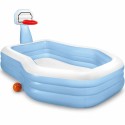 Надувной бассейн Intex Shootin Hoops 57183 (257х188х130)