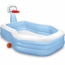 Надувной бассейн Intex Shootin Hoops 57183 (257х188х130)