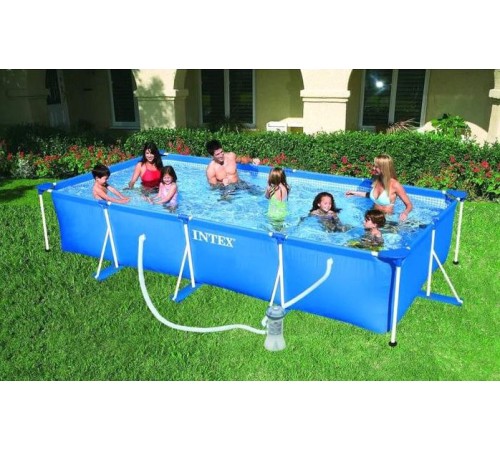 Каркасный бассейн Intex Rectangular Frame Pool 28274 (450x220x84)