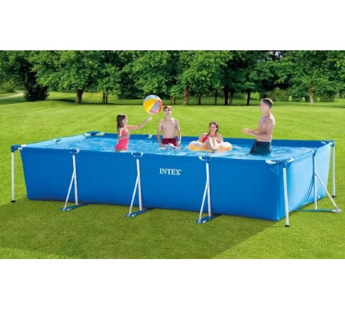 Каркасный бассейн Intex Rectangular Frame Pool 28274 (450x220x84)