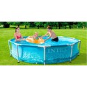 Каркасный бассейн Intex Metal Frame Beachside 28208 (305х76)