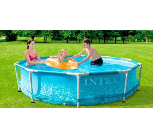 Каркасный бассейн Intex Metal Frame Beachside 28208 (305х76)