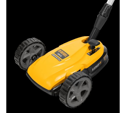 Портативная аккумуляторная газонокосилка Denzel CLM-22 (АКБ и ЗУ)