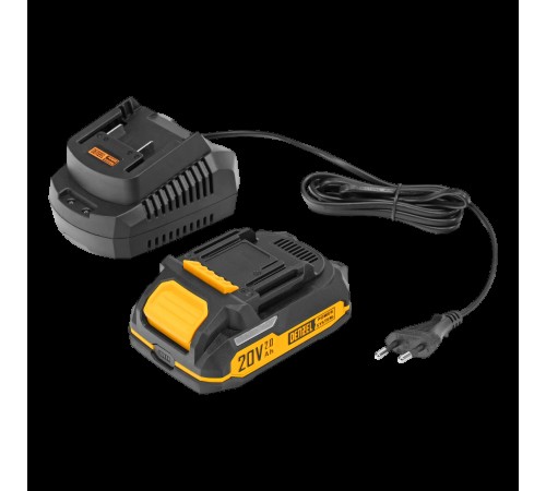 Портативная аккумуляторная газонокосилка Denzel CLM-22 (АКБ и ЗУ)