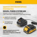 Портативная аккумуляторная газонокосилка Denzel CLM-22 (АКБ и ЗУ)