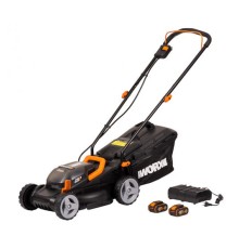 Газонокосилка аккумуляторная Worx WG779E.1 (2хАКБ и ЗУ)