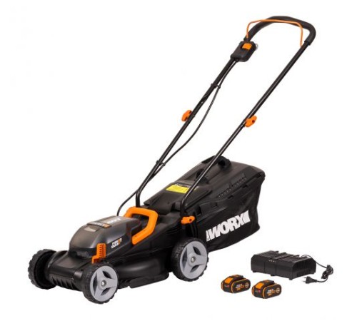 Газонокосилка аккумуляторная Worx WG779E.1 (2хАКБ и ЗУ)