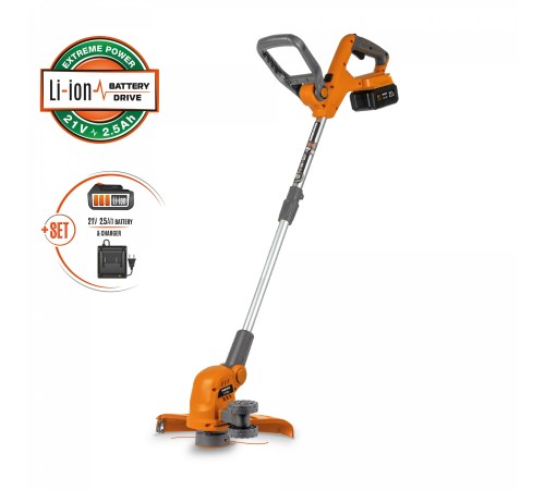 Триммер аккумуляторный Daewoo Power DATR 3021Li SET (АКБ и ЗУ)