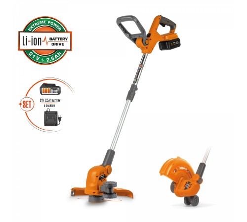 Триммер аккумуляторный Daewoo Power DATR 3021Li SET (АКБ и ЗУ)