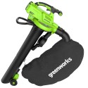 Воздуходувка-пылесос аккумуляторный Greenworks 60V GD60BVII (Без АКБ и ЗУ)