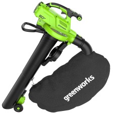 Воздуходувка-пылесос аккумуляторный Greenworks 60V GD60BVII (Без АКБ и ЗУ)
