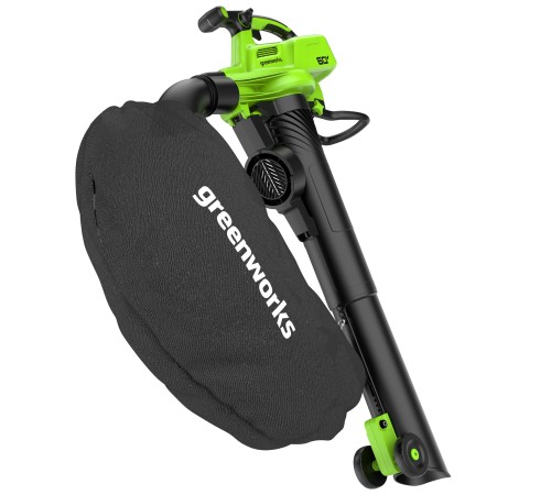 Воздуходувка-пылесос аккумуляторный Greenworks 60V GD60BVII (Без АКБ и ЗУ)