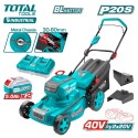 Газонокосилка аккумуляторная Total TLMLI20186 (2хАКБ и ЗУ)
