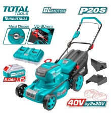 Газонокосилка аккумуляторная Total TLMLI20186 (2хАКБ и ЗУ)