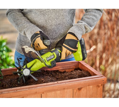 Культиватор ручной аккумуляторный Ryobi RY18HCA-0 (Без АКБ и ЗУ)