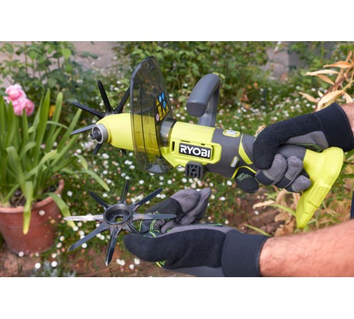 Культиватор ручной аккумуляторный Ryobi RY18HCA-0 (Без АКБ и ЗУ)