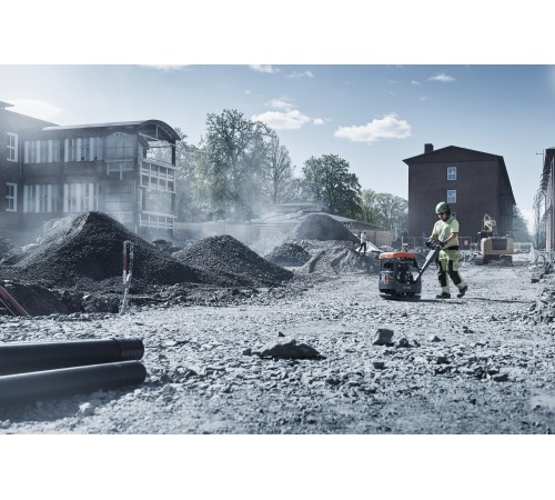 Виброплита реверсивная Husqvarna LG164 Honda