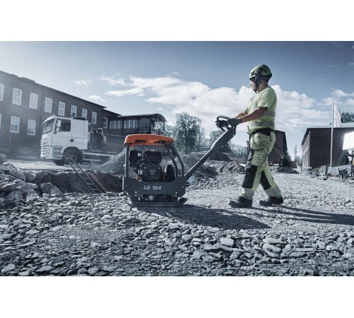 Виброплита реверсивная Husqvarna LG164 Honda