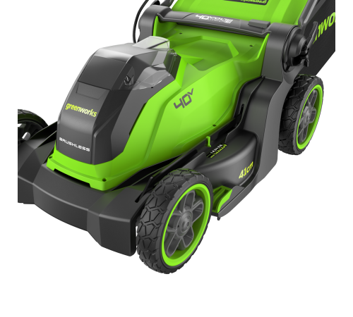 Газонокосилка аккумуляторная Greenworks 40V GD40LM411 (1хАКБ 5Ач и ЗУ)