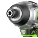 Винтоверт ударный аккумуляторный Greenworks 24V GD24ID3 (1 АКБx2Ач и ЗУ)