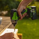 Винтоверт ударный аккумуляторный Greenworks 24V GD24ID3 (1 АКБx4Ач и ЗУ)