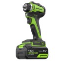 Гайковерт ударный аккумуляторный  Greenworks 24V G24IW200 (1АКБх4Ач и ЗУ)