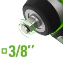 Гайковерт ударный аккумуляторный Greenworks 24V G24IW200 (1 АКБх2Ач и ЗУ)
