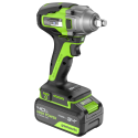 Гайковерт ударный аккумуляторный Greenworks 24V GD24IW400 (1АКБх4Ач и ЗУ)