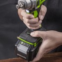 Гайковерт ударный аккумуляторный Greenworks 24V GD24IW400 (1АКБх4Ач и ЗУ)