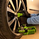 Гайковерт ударный аккумуляторный Greenworks 24V GD24IW400 (1хАКБх5Ач и ЗУ)