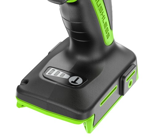 Гайковерт ударный аккумуляторный Greenworks 24V GD24IW400 (1хАКБх5Ач и ЗУ)