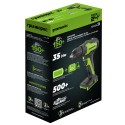 Дрель-шуруповерт аккумуляторная  Greenworks 24V GD24DD35 (2хАКБ 2Ач и ЗУ)