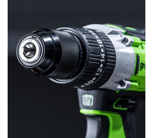 Дрель-шуруповерт ударная аккумуляторная Greenworks 24V GD24DD60 (1хАКБ 2Ач и ЗУ)