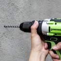 Дрель-шуруповерт ударная аккумуляторная Greenworks 24V GD24DD60 (1хАКБ 4Ач и ЗУ)