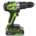 Дрель-шуруповерт ударная аккумуляторная Greenworks 24V GD24DD60 (2хАКБ 2Ач и ЗУ)