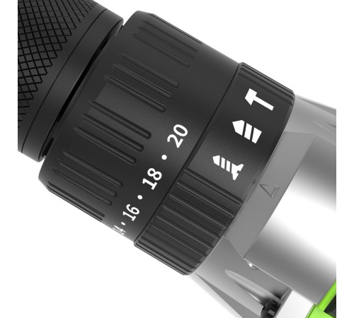 Дрель-шуруповерт ударная аккумуляторная Greenworks 24V GD24DD60 (2хАКБ 2Ач и ЗУ)