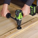 Дрель-шуруповерт ударная аккумуляторная Greenworks 24V GD24DD140 (2хАКБ 4Ач и ЗУ)