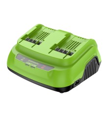Ультрабыстрое двойное зарядное устройство  Greenworks 24V G24X2C8 8A