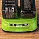 Ультрабыстрое двойное зарядное устройство  Greenworks 24V G24X2C8 8A