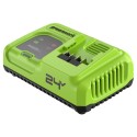 Ультрабыстрое зарядное устройство Greenworks 24V G24C8 8А