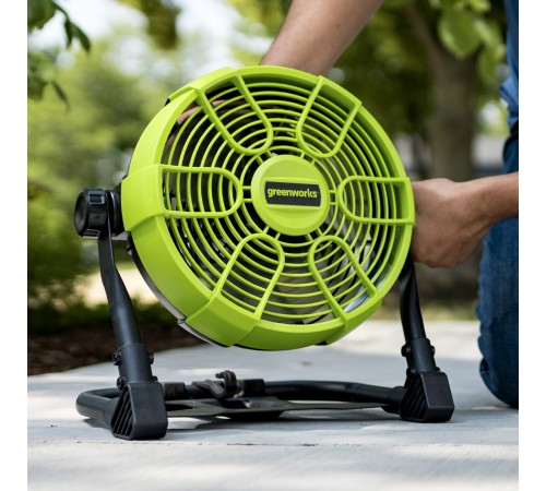 Вентилятор с гибридным питанием Greenworks G24FAN 24V (Без АКБ и ЗУ)