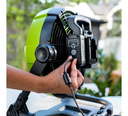 Вентилятор с гибридным питанием Greenworks G24FAN 24V (Без АКБ и ЗУ)