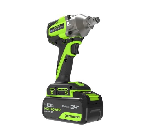 Гайковерт ударный акк умуляторный  Greenworks 24V IW5500 (Без АКБ и ЗУ)