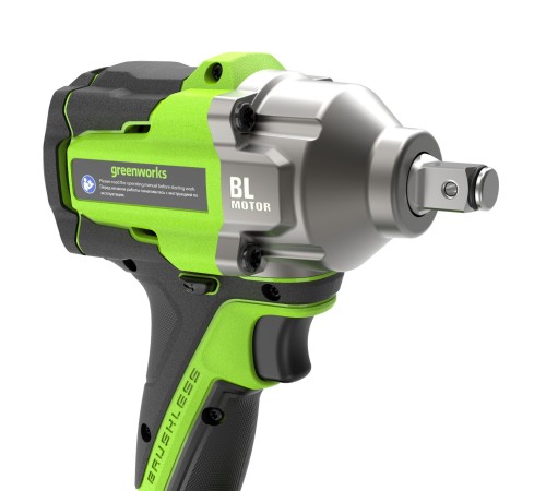 Гайковерт ударный акк умуляторный  Greenworks 24V IW5500 (Без АКБ и ЗУ)