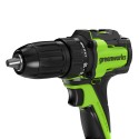 Дрель-шуруповерт аккумуляторная  Greenworks 24V DD345 (Без АКБ и ЗУ)