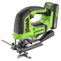 Лобзик аккумуляторный Greenworks 24V GD24JS120 (1хАКБ 2Ач и ЗУ)